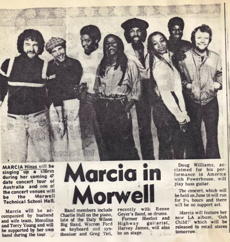 Monalisa Young photo archive: Marcia Hines