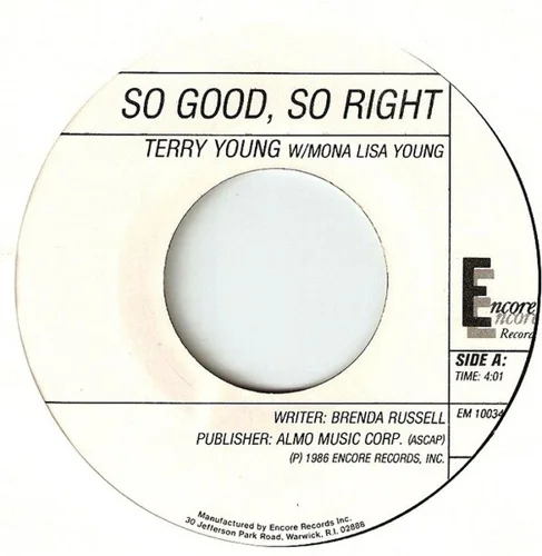 So Good, So Right album or single artwork